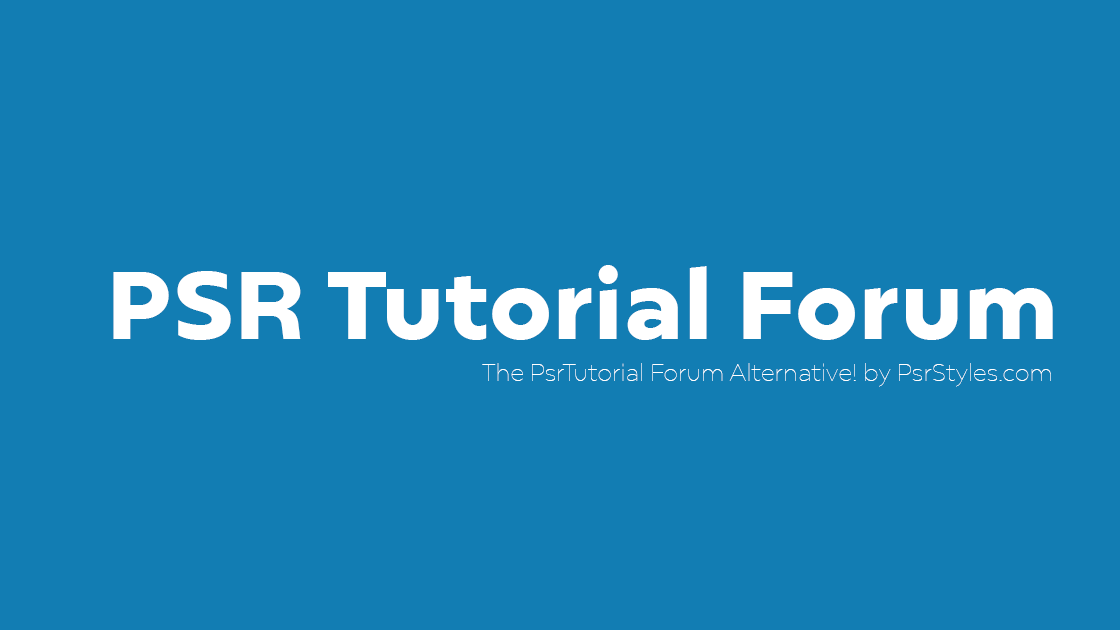 Psr Tutorial Forum psrtutorial forum