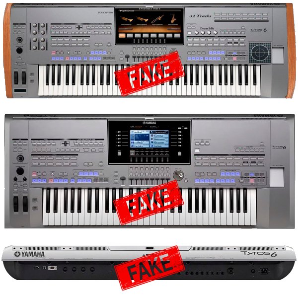 FAKE Tyros 6 yamaha tyros 6