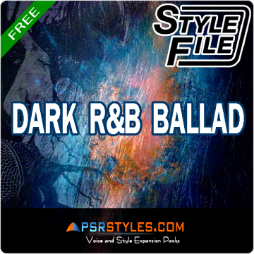 dark ballad music style for yamaha workstation keyboard